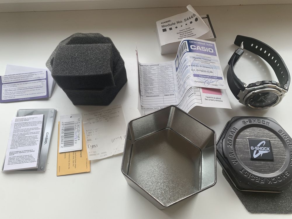 Casio G Shock GST W110 1AER из «Секунды»