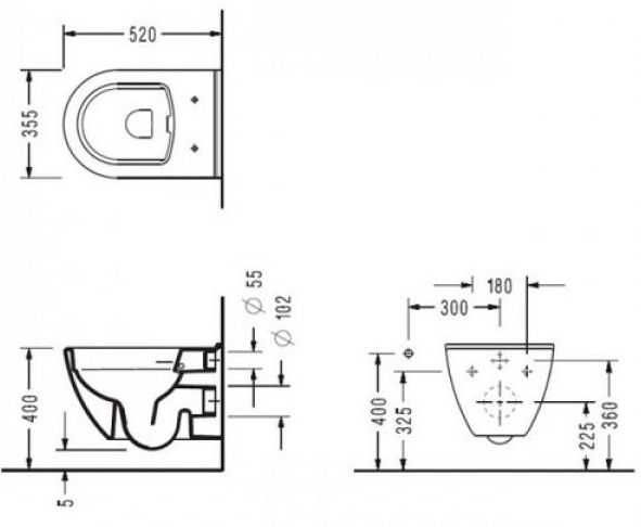 Унітаз Koller Pool Round Tornado RN-0520-RQ3 із сидінням Soft Close