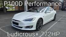 Tesla Model S P100D Performance Ludicrous+ 772KM/100%Bezwypadkowy