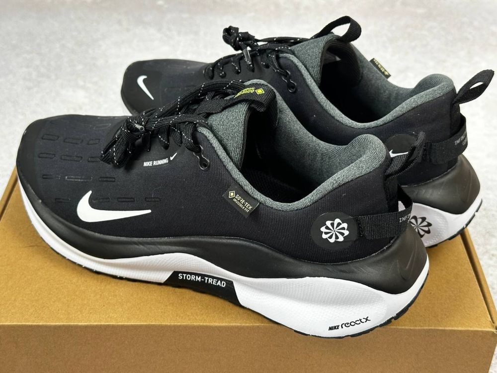 Nike InfinityRN 4 Gore-tex 42,43 кросівки чорні бігові react infinity