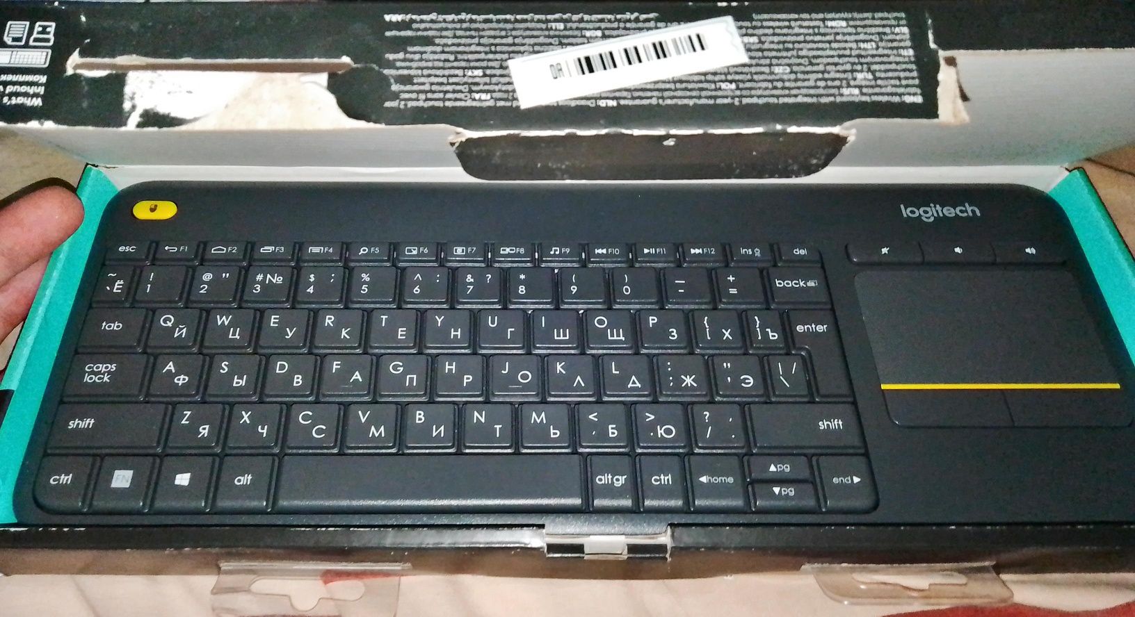 Беспроводная клавиатура logitech k400