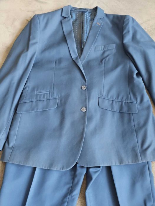 Garnitur ślubny,marynarka(roz . 56, 188/112/100) spodnie(roz. 188/104)