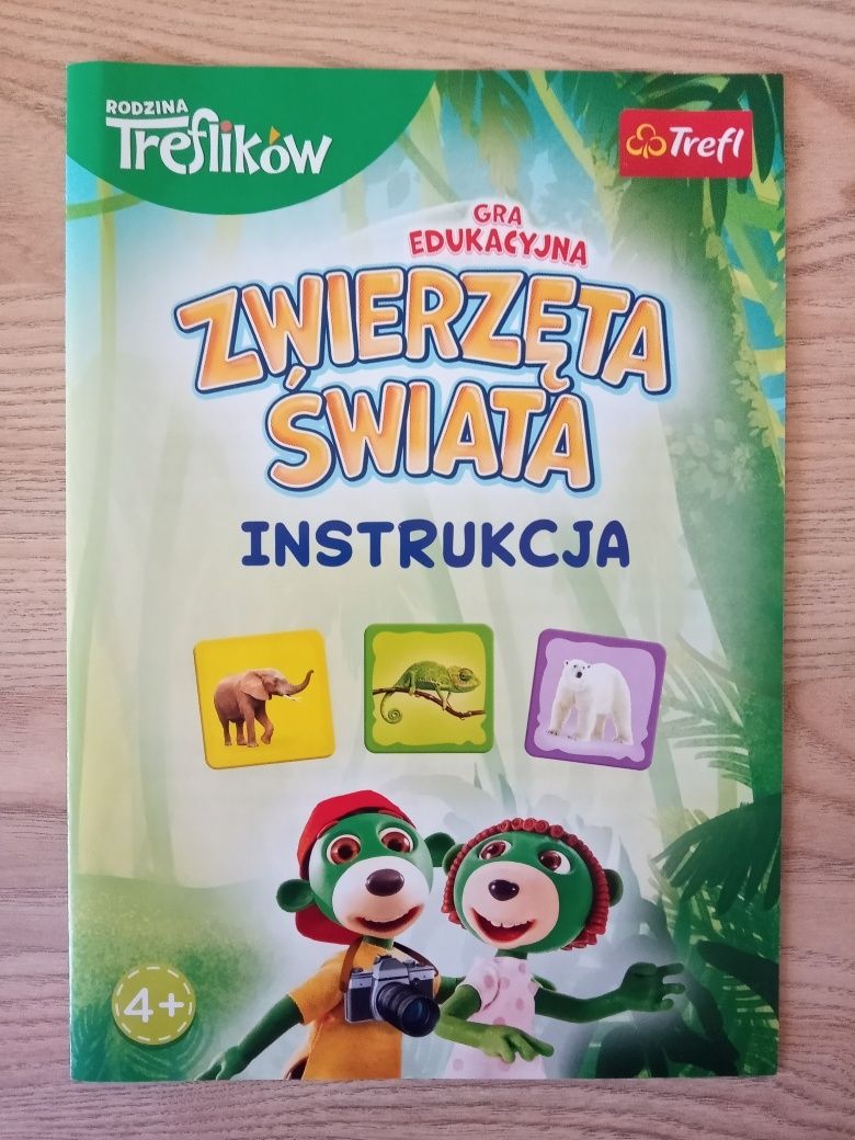 Gra edukacyjna Zwierzęta Świata