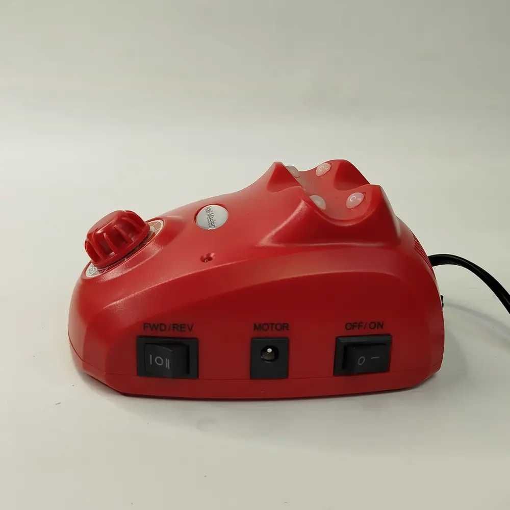 Фрезер для манікюру і педикюру Nail Master ZS-603, 45000 об, Червоний
