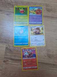 5 oryginalnych kart pokemon