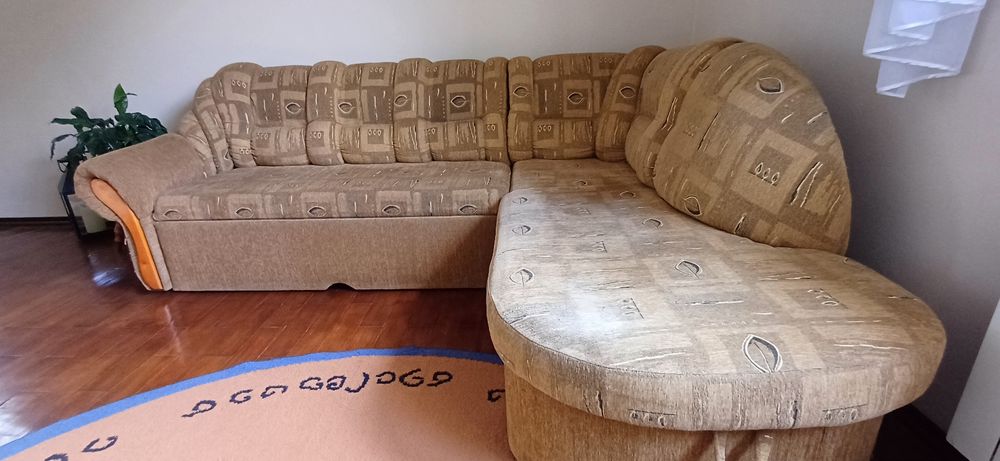 Narożnik z funkcją spania