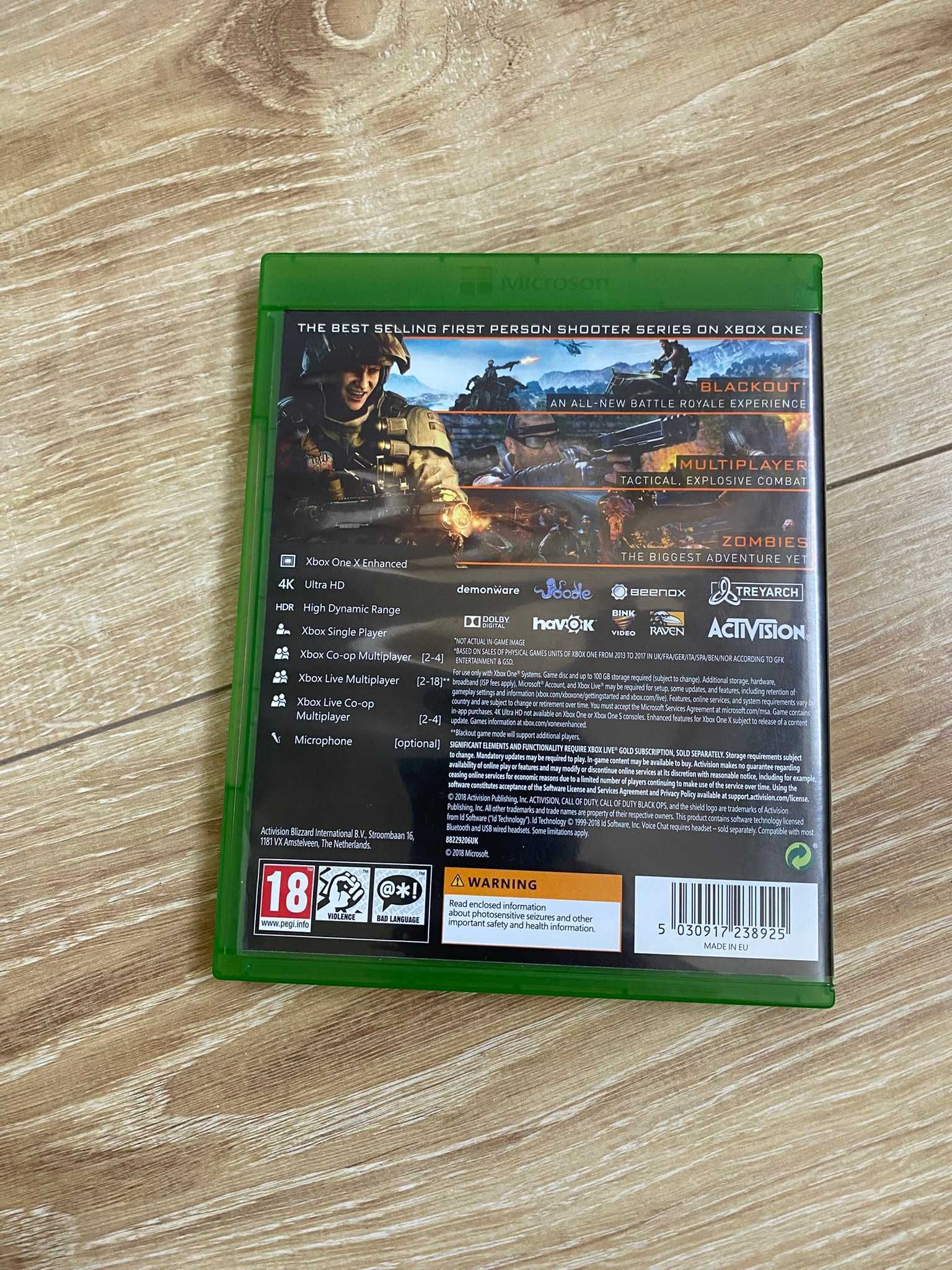 Call of duty Black Ops 4 xbox one