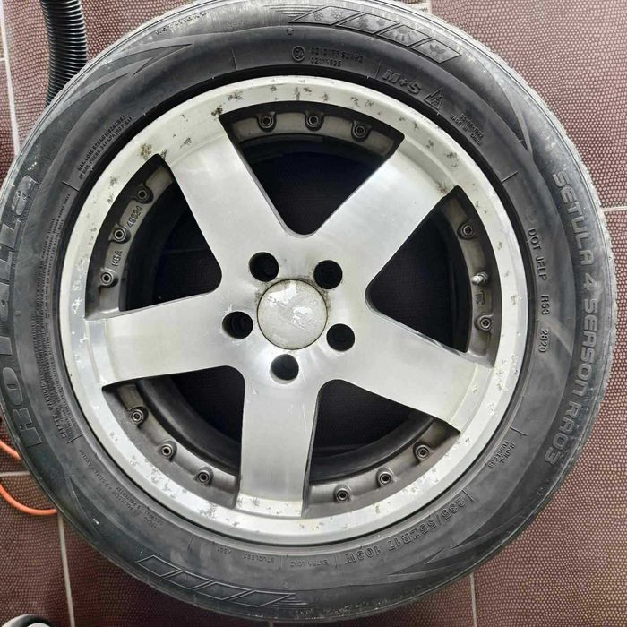 Opony z felgami wieloseznowe OKAZJA!! Bieżnik jak nowy AUDI/SUV/TIGUAN