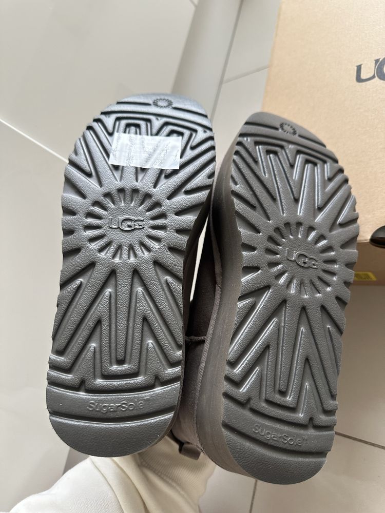 Botki UGG Classic Mini Platform nowe z metką rozmiar 42 szare beżowe
