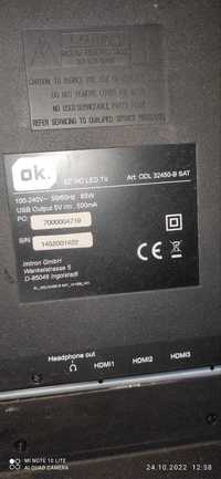 OK. 32" HD LED TV   (ODL 32450-B SAT)