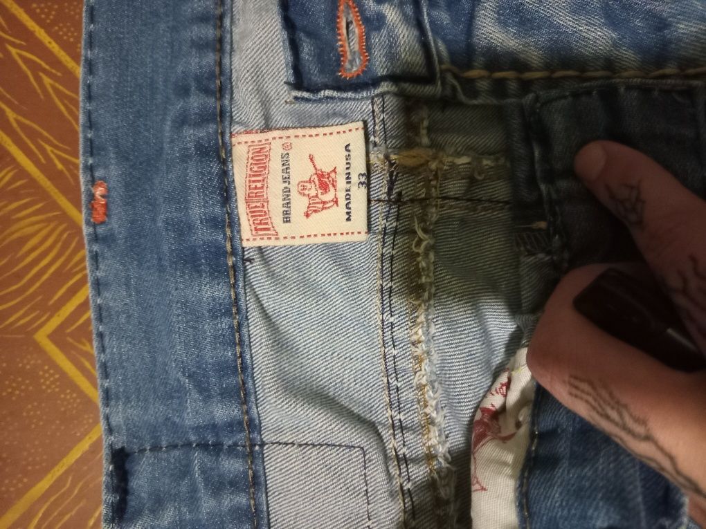 true religion jeans (джинсы ) 34р