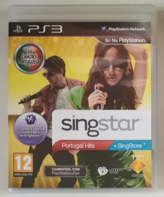 Jogo Singstar Portugal Hits PS3
