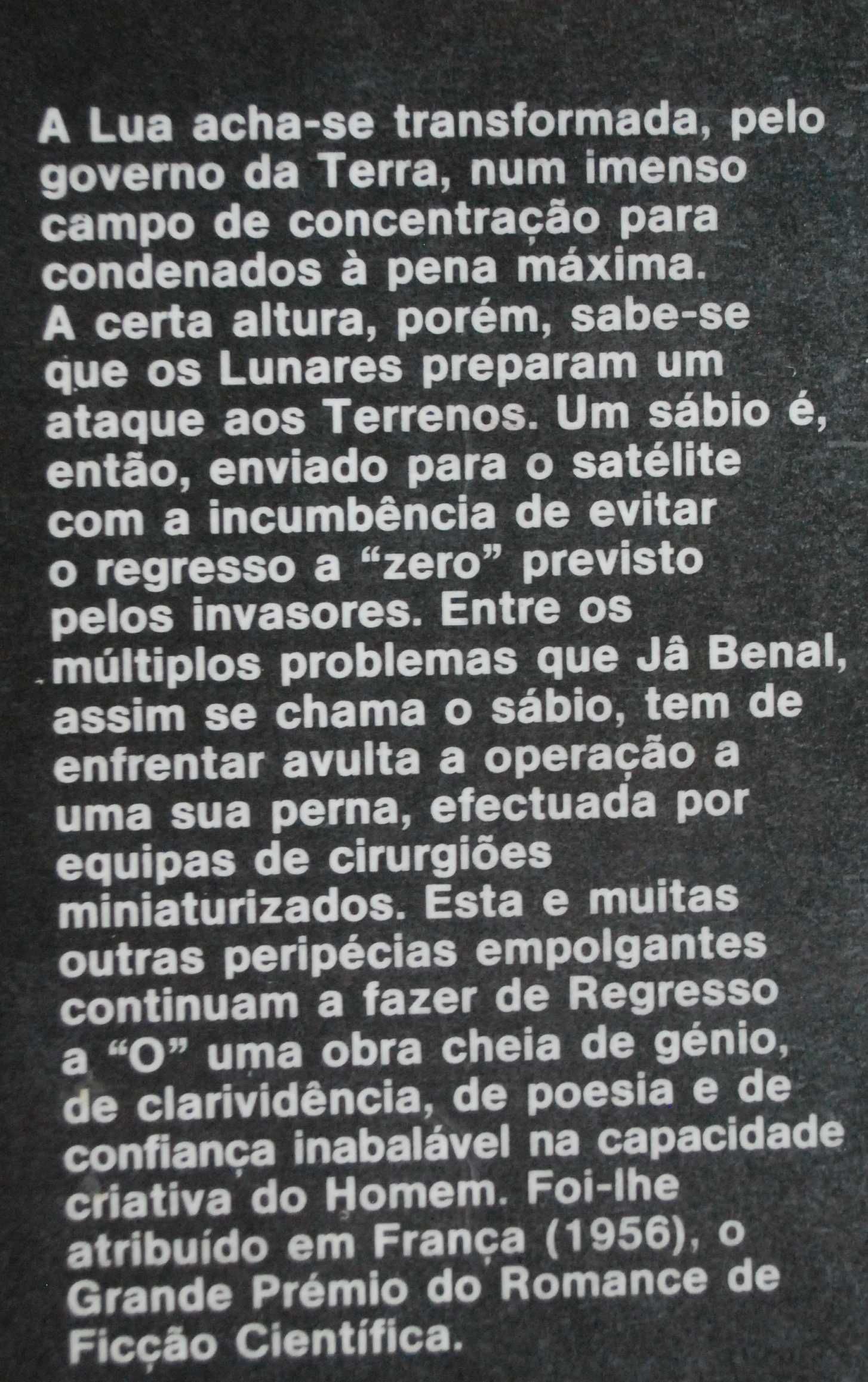 Regresso A "O" de Stefan Wul - 1º Edição 1977