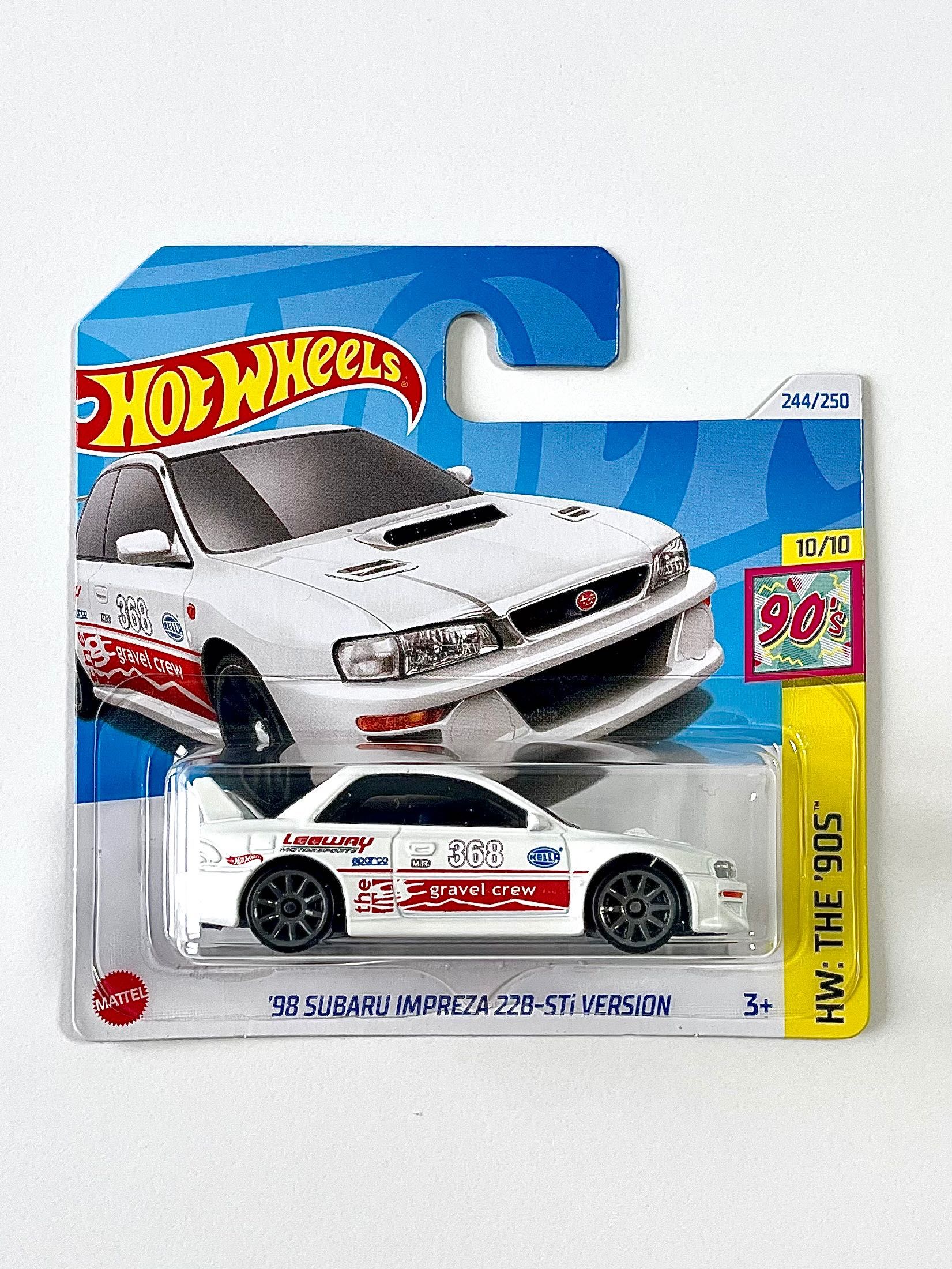Hot Wheels Subaru Impreza 22B-STi Version '98 hotwheels matchbox