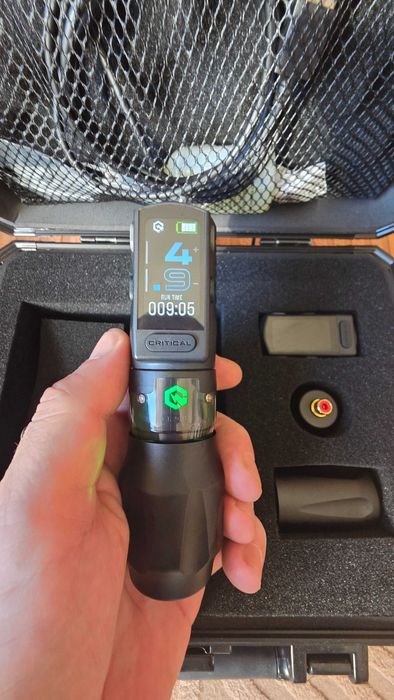 Máquina de tatuagem critical torque kit completo