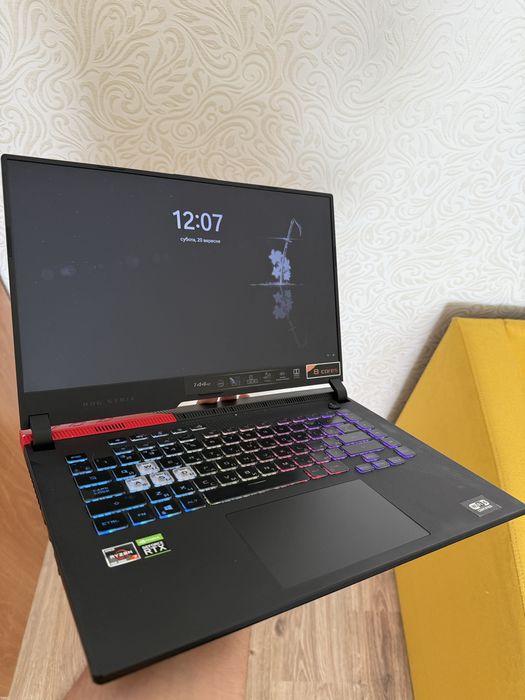 Ігровий ноутбук ASUS g513ic / Ryzen 7 4800H / RTX 3050 / ram 16gb