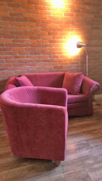 Sofa rozkładana/Dwa fotele