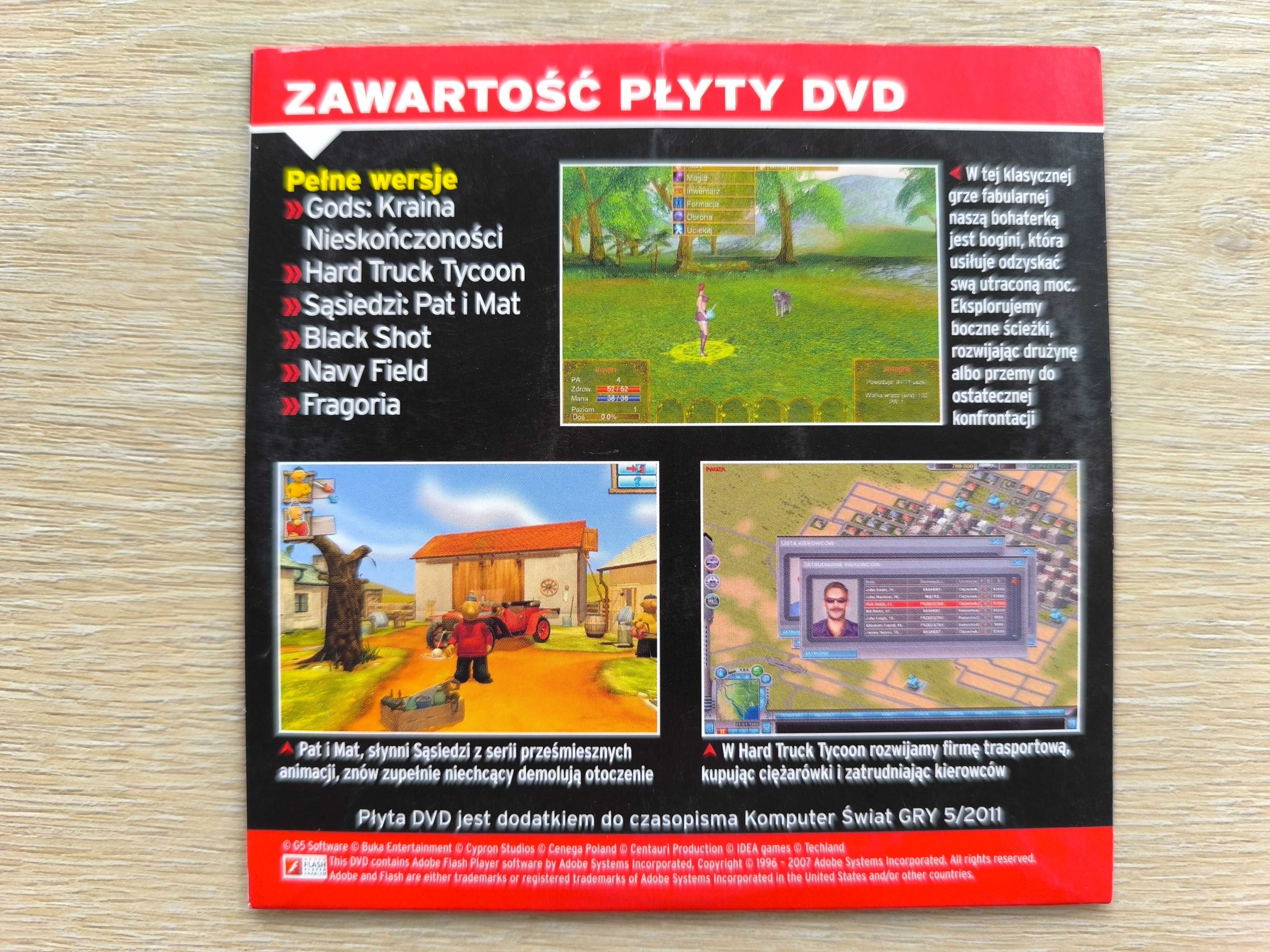 Sąsiedzi Pat i Mat + Hard Truck Tycoon [PC] Komputer Świat Gry 05/2011