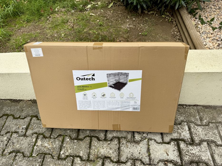 Jaula de metal em excelente estado