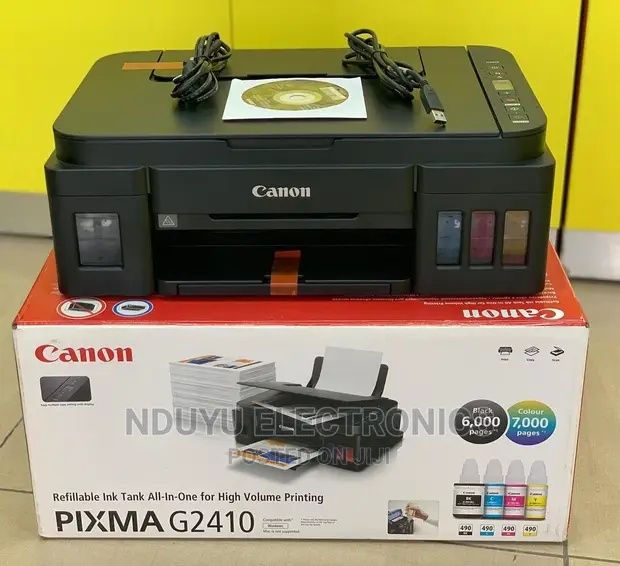 НОВИЙ струйний Принтер, принтер з СНПЧ, Canon G2410, Canon G2420,G3410