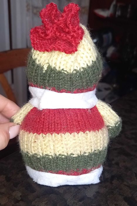 Сніговичок ручної роботи