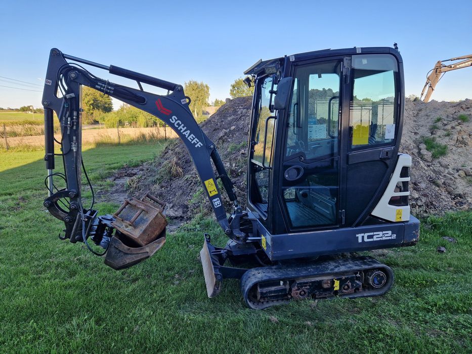 Minikoparka Yanmar schaeff TC22-2 silnik kubota