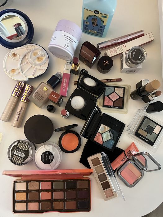 Лот косметики Lancome, Rhode, Charlotte Tilbury, Clarins, Denona