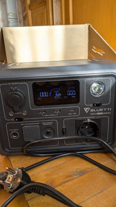 BLUETTI EB3A Portable Power Station | 600W 268Wh