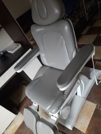 Fotel kosmetyczny Azurro 870S szary elektryczny