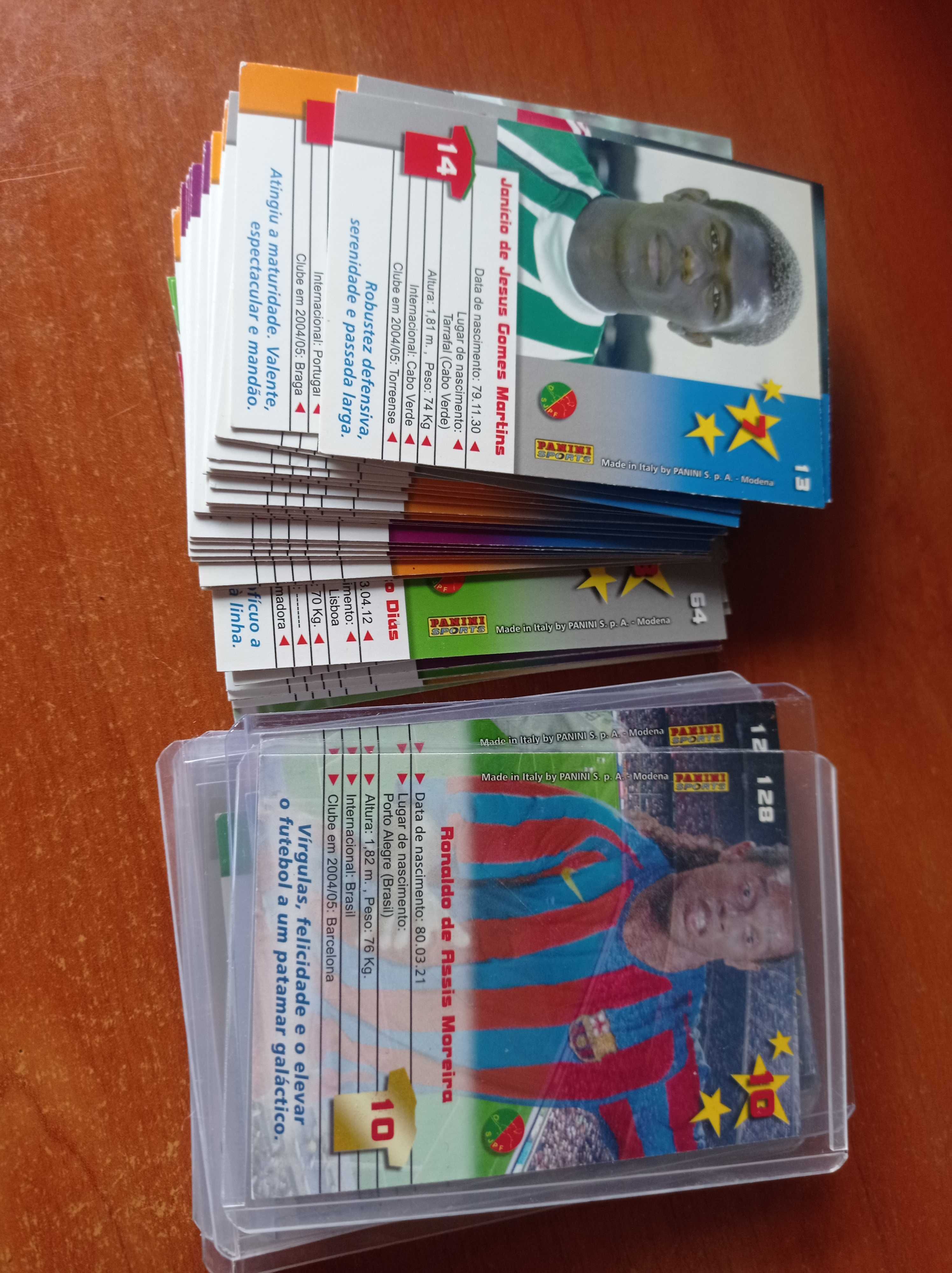Megacraques 2006 - cromos futebol (destaques na foto)