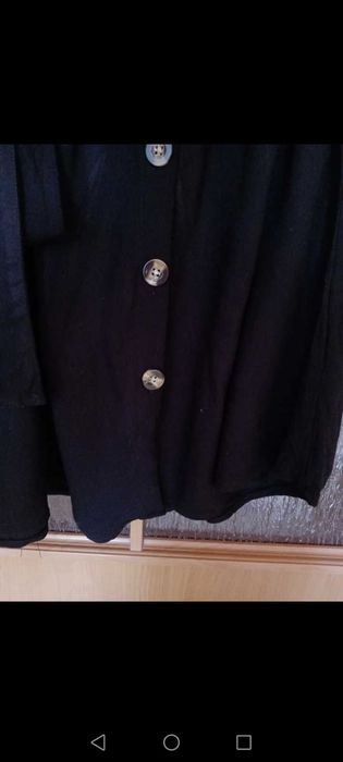 Czarna sukienka na codzień M/L