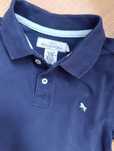 Koszulka polo z H&M*niebieska*134/140*