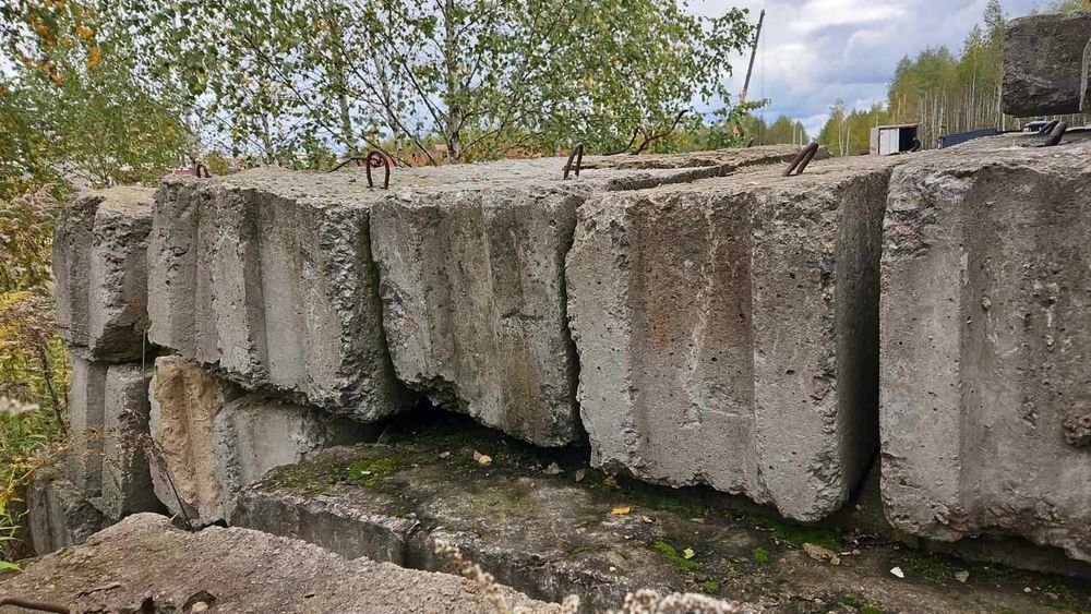 Фундаментні блоки 50 шт