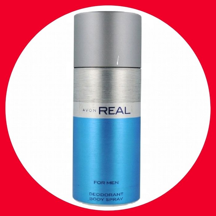 Avon dezodorant spray REAL 150ml. Nowy.4szt!