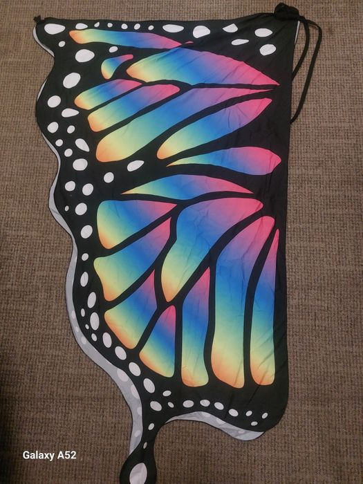 Крила метелика великі із тканини