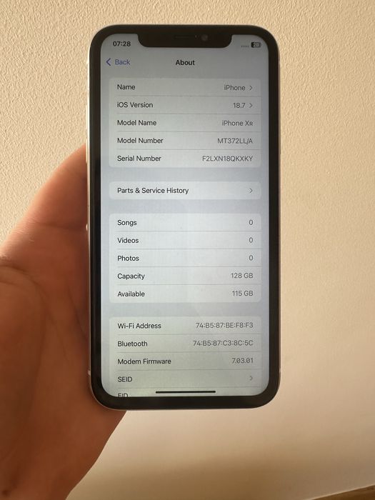 iPhone XR 128gb - 100% saude bateria
