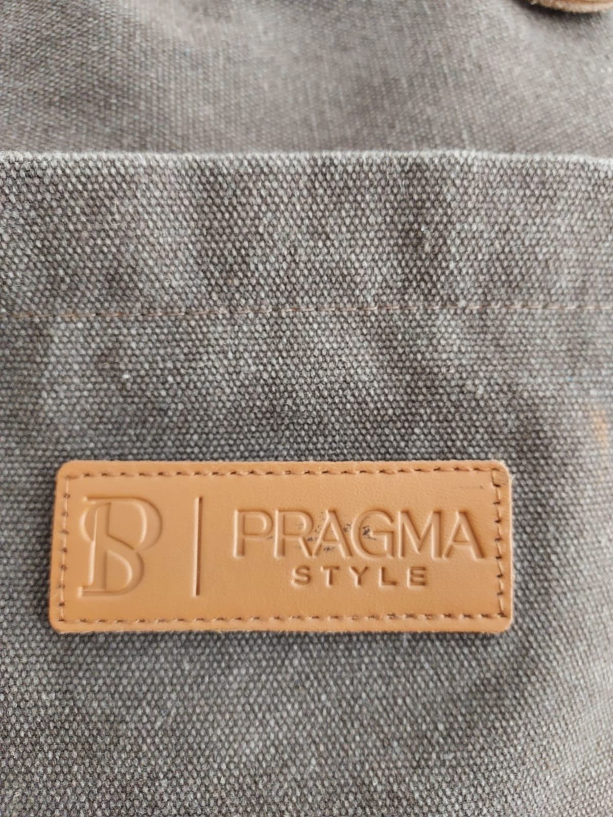 Torebka z funkcją plecaka szara Pragma Style