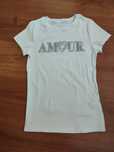 T-shirt branca de sra