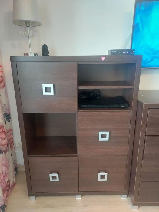 Zestaw mebli szafa komoda szafka