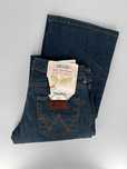 Wrangler MEGAN W24 L32 Damskie Jeansy Granatowe Bootcut 98% Bawełna