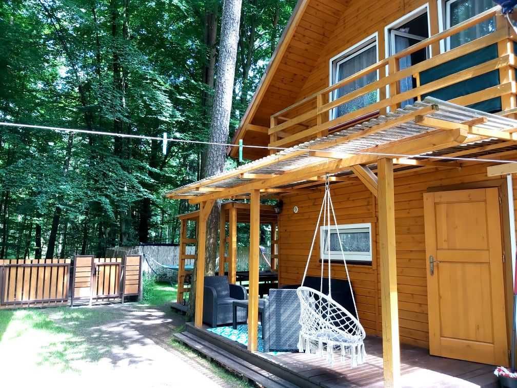 Ogrodzony duzy Domek letniskowy Makowo Mazury