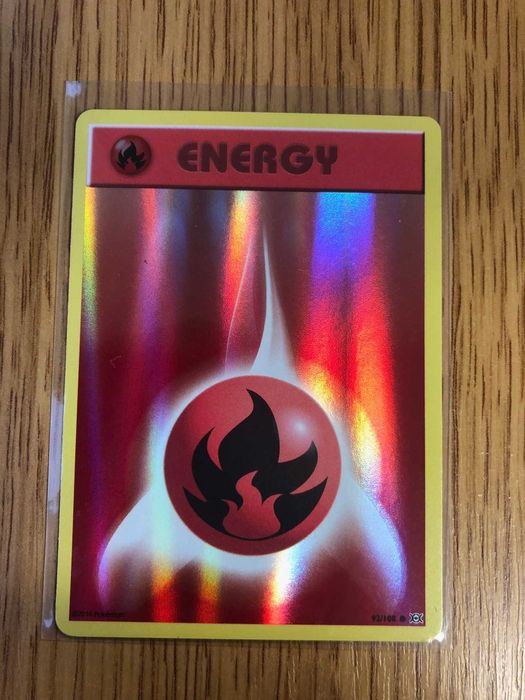 Fire Energy Evolutions Reverse 92/108 Evolutions