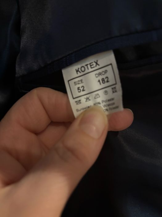 Piękny męski garnitur roz.52 (marynarka, spodnie)