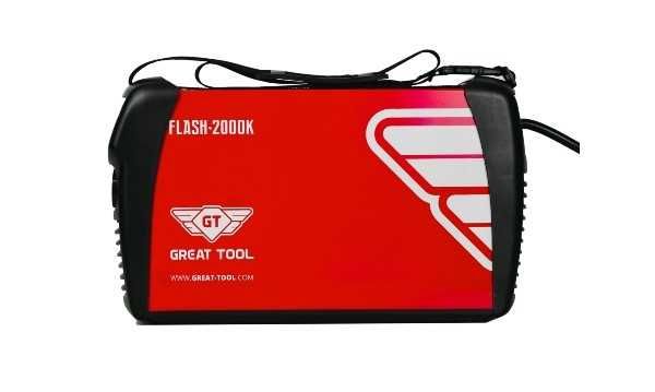 Aparelho de Soldar Inverter DC Great Tool FLASH2000K