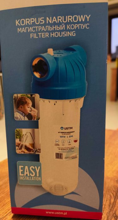 Filtr do wody - Korpus narurowy 10" w komplecie z filtrem