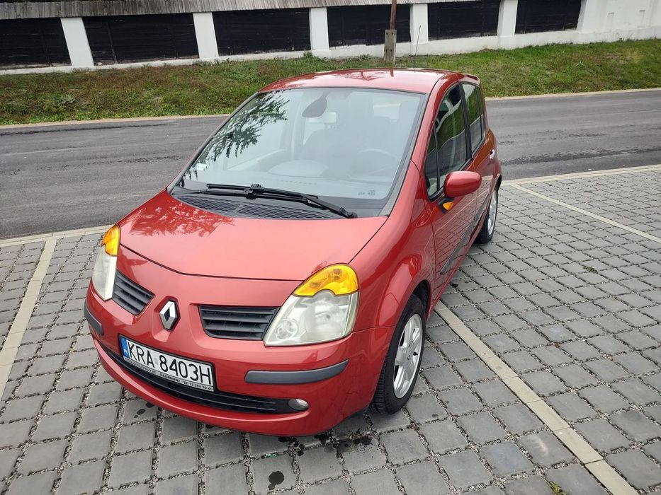 Renault Modus Samochód dla kuriera, studenta dostawcy, na dojazdy do pracy – EURO 4