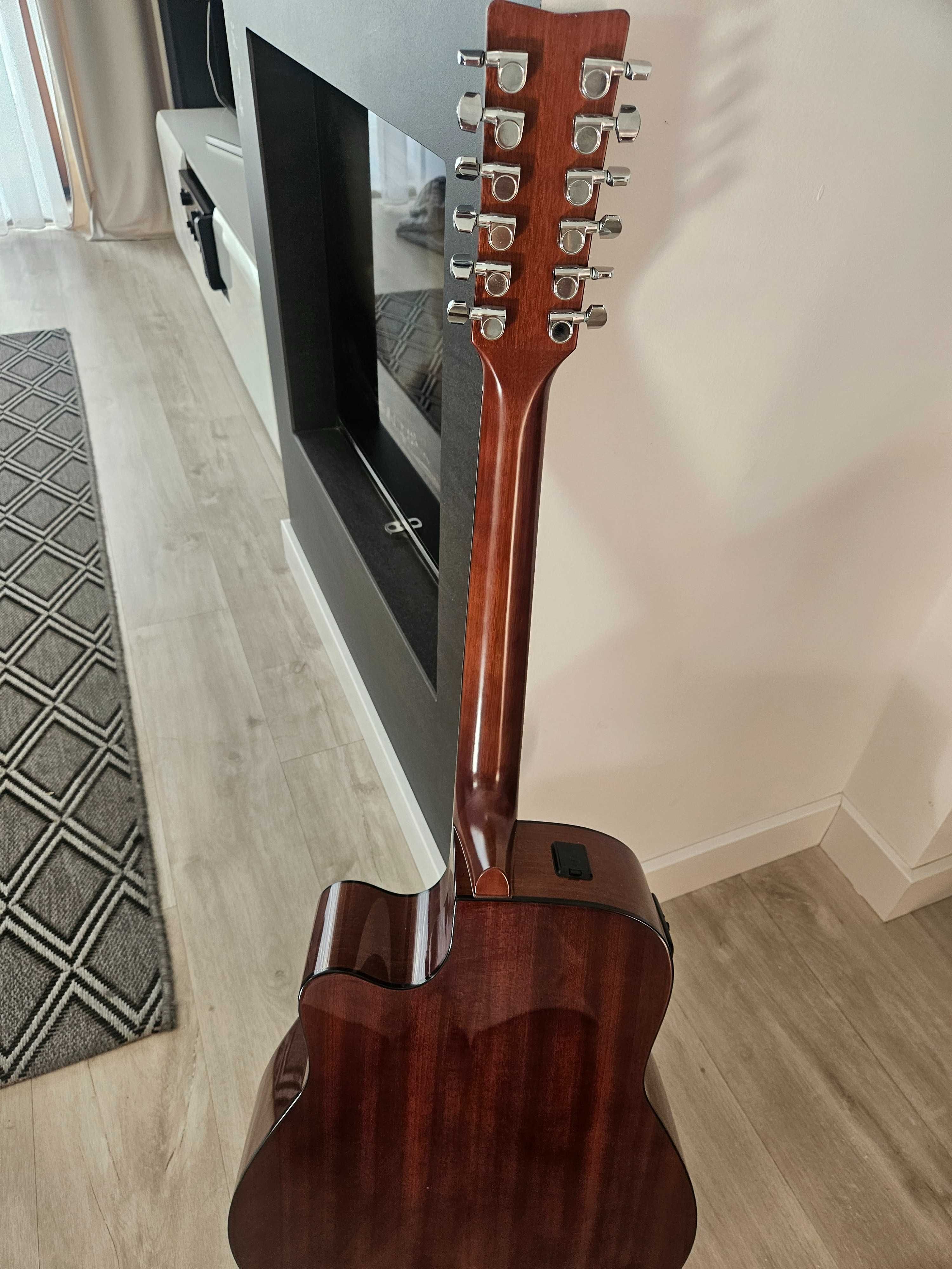 Gitara elektro akustyczna yamaha 12 strunowa