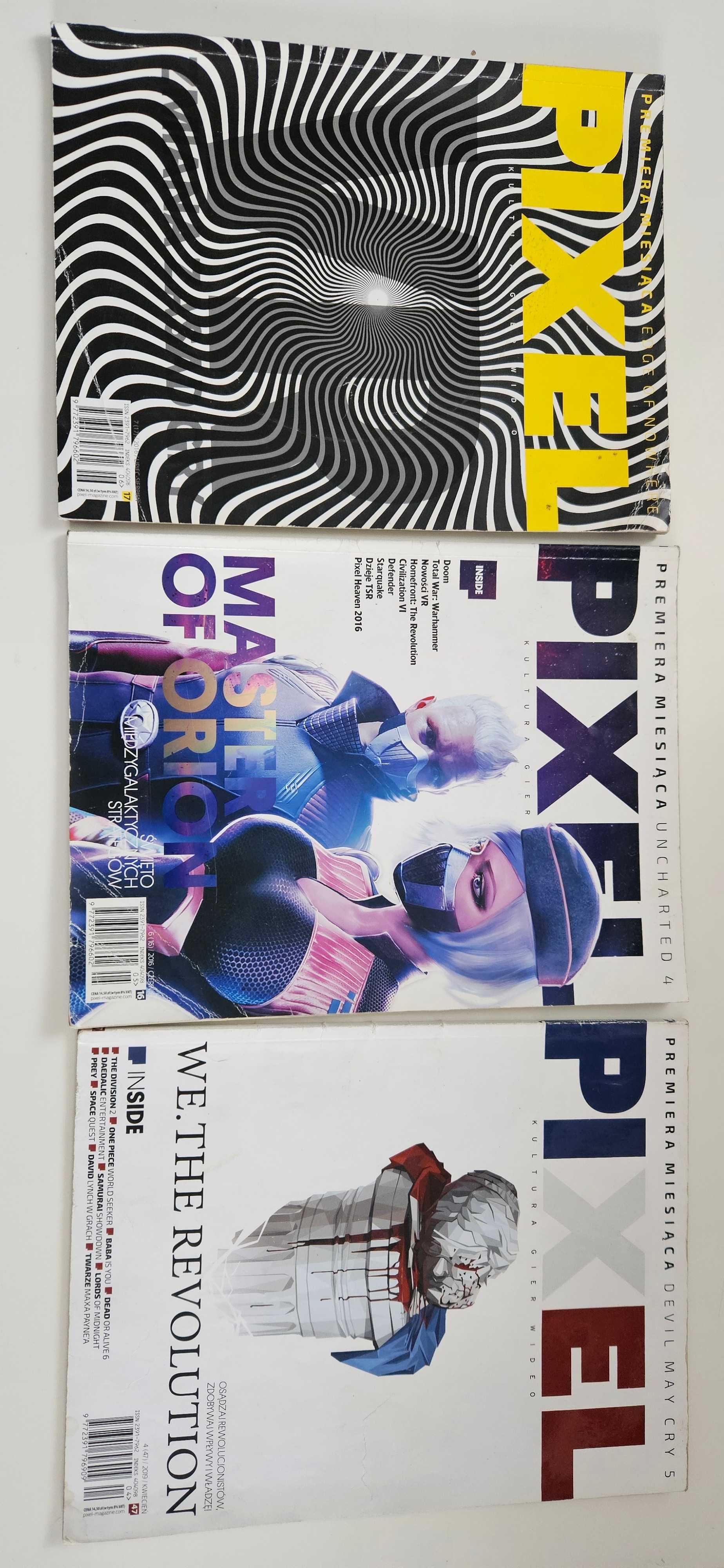 PIXEL magazyn o grach - 47 numerów od 2015 r. + extras!