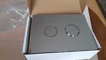 Przycisk CERSANIT ACCENTO chrom oval S97-056