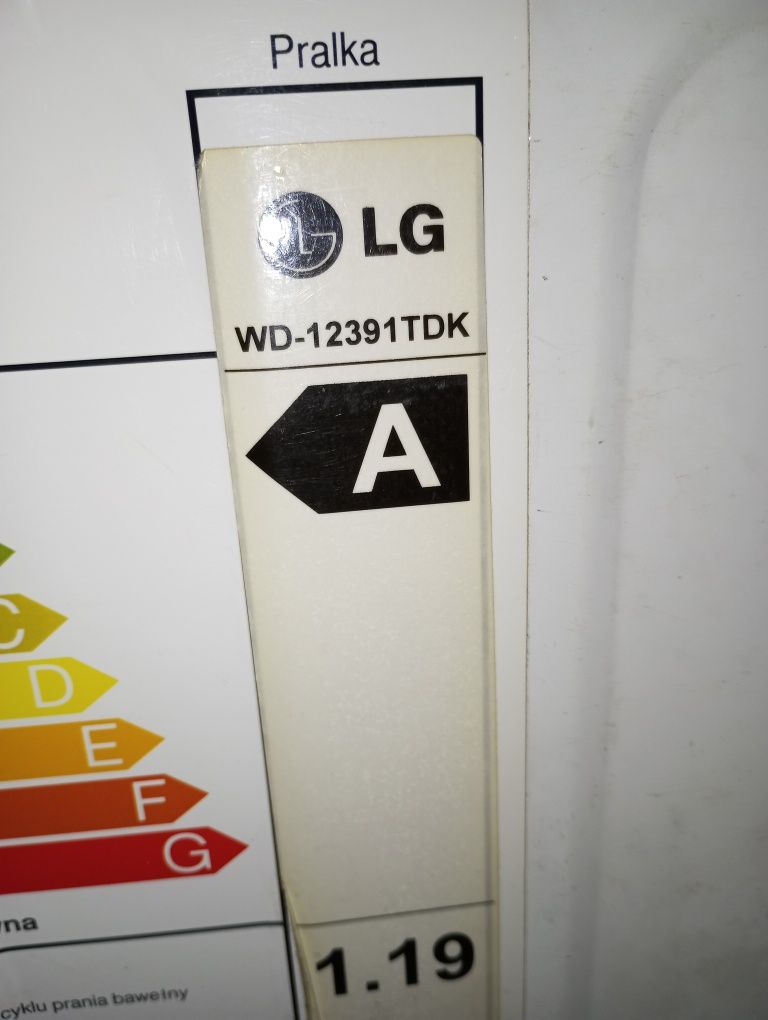 Pralka LG na części